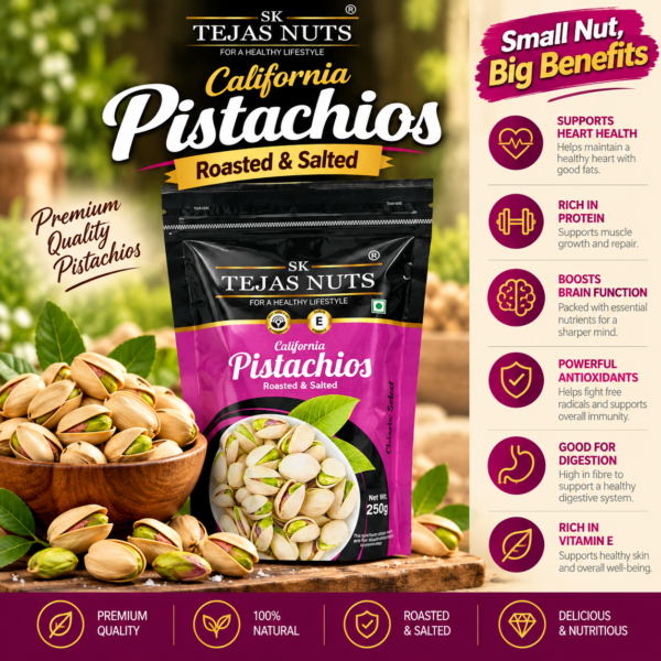 California Pistachios (Roasted and Salted)