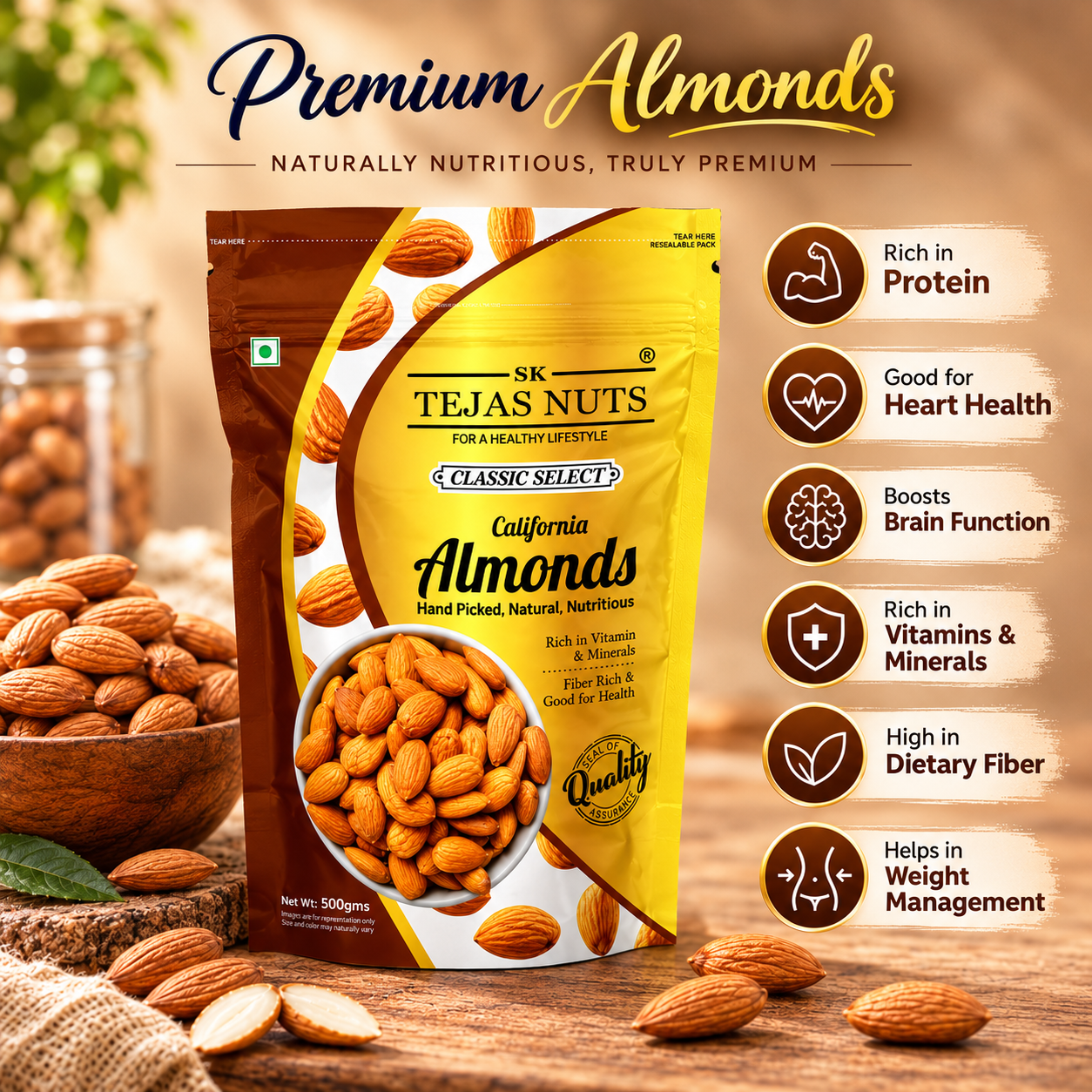 Classic California Almonds