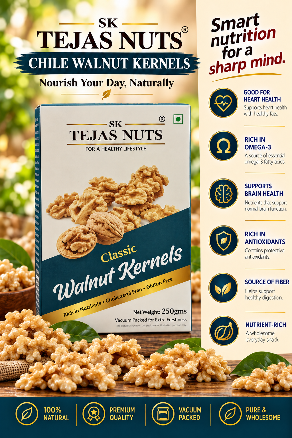 Classic Walnut Kernels