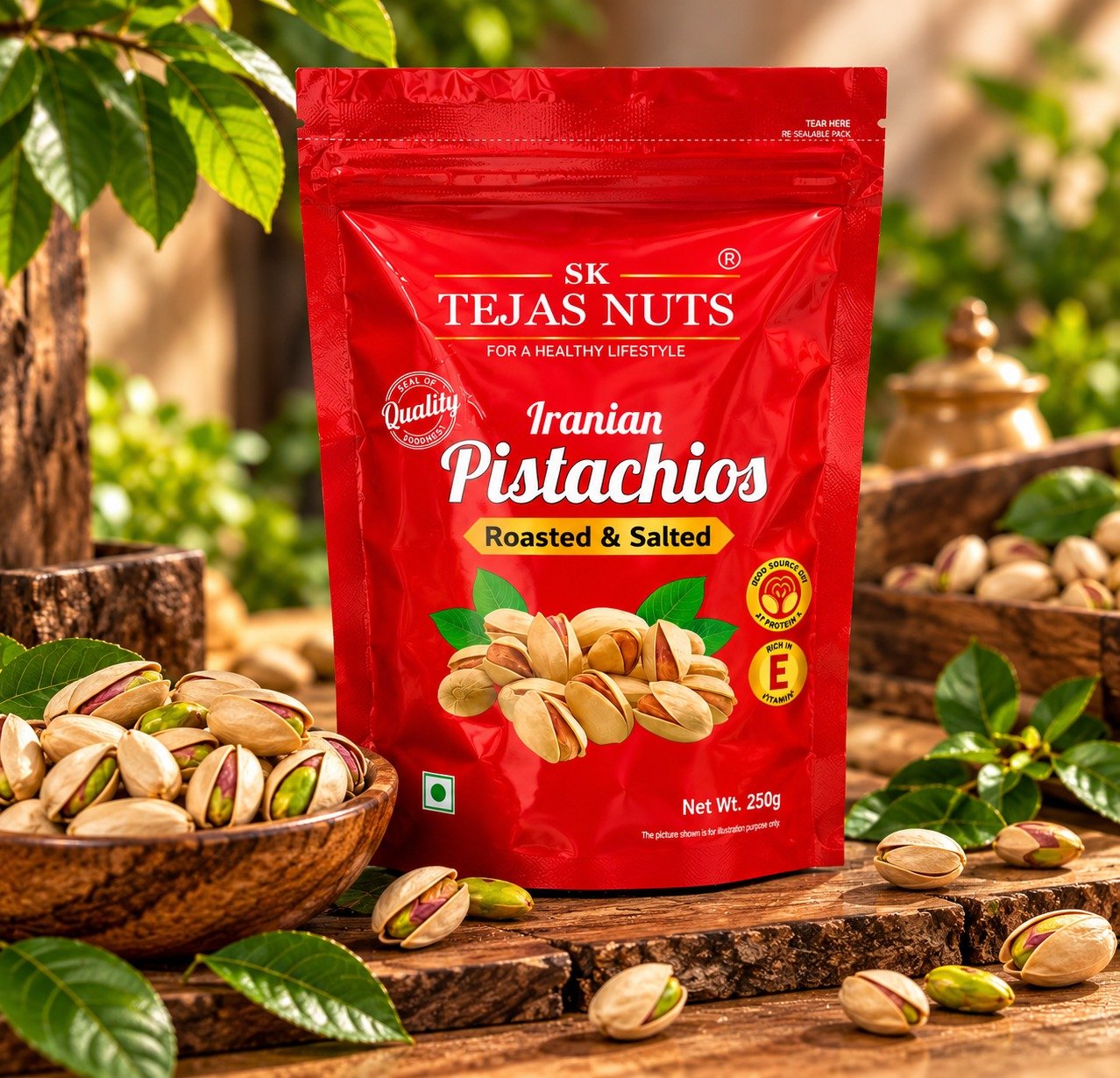 Iranian Pistachios (Roasted and Salted) - Image 2